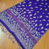 20231024_171448 Echarpe indiana algodão com viscose dupla face bege e roxo