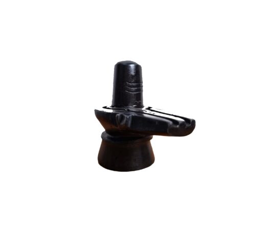 lingam pedra preta menor-scaled Shiva Lingam objeto de adoração ao Senhor Shiva mármore preto 7cm