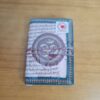 20231116_182120 Caderno indiano todo artesanal com papel reciclado e folhas sem pauta. A capa é pintada a mão e costurado com borda artesanal também. 13cmx8cm bege rosado