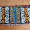 Bolsa indiana Banjara 100% bordada a mão preto e coloridos