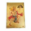 Folha laminada dourada para enquadrar e pendurar Hanuman (30 x 21 cm)