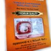 Pingente de Rudraksha de 7 faces (Mukhi) com certificado