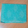 20240310_163126 Pashimina indiana de cashmere estampa paisleys verde turquesa