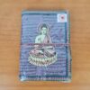 Caderno indiano artesanal estampa de Buda 18x13cm lilás