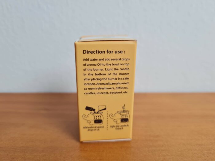 Essência concentrada de Patchouli para difusores 7ml