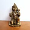 Estátua de metal de Hanuman: é adorado em todo o mundo hindu e é especialmente venerado por devotos que buscam coragem, proteção, força e ajuda para superar obstáculos.
