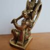 Hanuman estátua indiana de metal brass 16cm