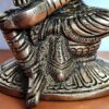 Estátua da Deusa Saraswati em metal brass 16cm