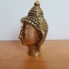 20240419_121629 Estátua Cabeça de Buda indiano de metal brass 11cm