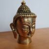 20240419_121635 Estátua Cabeça de Buda indiano de metal brass 11cm