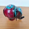 Elefante decorativo e luminária de latão pintado a mão 12cm vinho