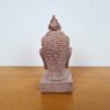 Estátua cabeça de Buda de pedra rosé 7cm