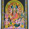 IMG_20190515_100912 Painel grande clássico de deidade hindu Durga e Devis