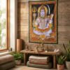 Painel grande clássico de deidade hindu Shiva