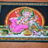 Painel grande clássico de deidade hindu paisagem - Ganesha