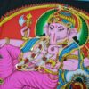 Painel grande clássico de deidade hindu paisagem - Ganesha