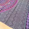 Canga indiana de viscose estampa de mandala roxo com lilás 2m