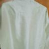 Kurta (bata masculina longa) verde claro tecido nobre com detalhe dourado