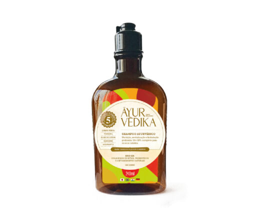 Shampoo Ayurvédico para Nutrição Revitalização e Hidratação profunda