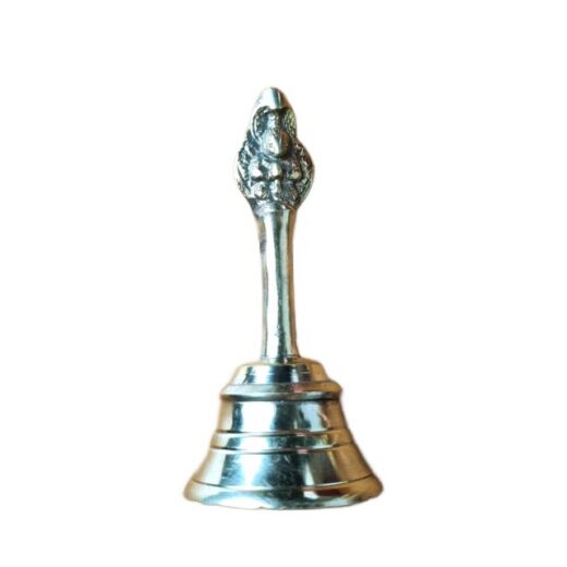Sino de metal dupla face com imagem de Hanuman 9cm