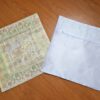Duo de Capas de almofada indiana de elefantes branco perolado