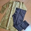 Conjunto completo de vestuário para noivo em casamentos indianos ocre e marrom