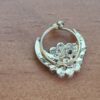 20240719_132639 Nose ring floral dourado com pedras strass