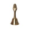 Sino de metal dourado em brass com imagem de Hanuman 9cm