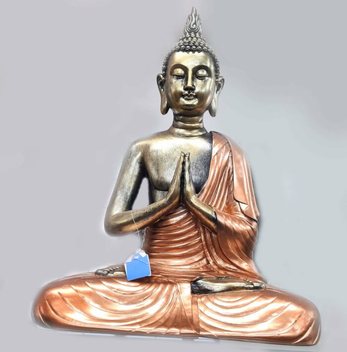 Estátua de Buda tailandês pintura especial 49cm