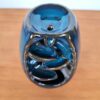 20241017_172846 Incensário cascata de porcelana azul 14cm + 1 caixa de incensos cone