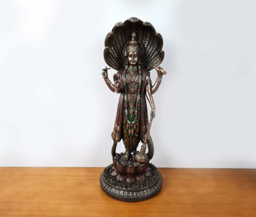 20241018_162309 Estátua do Deus Vishnu da Veronese Design 32cm