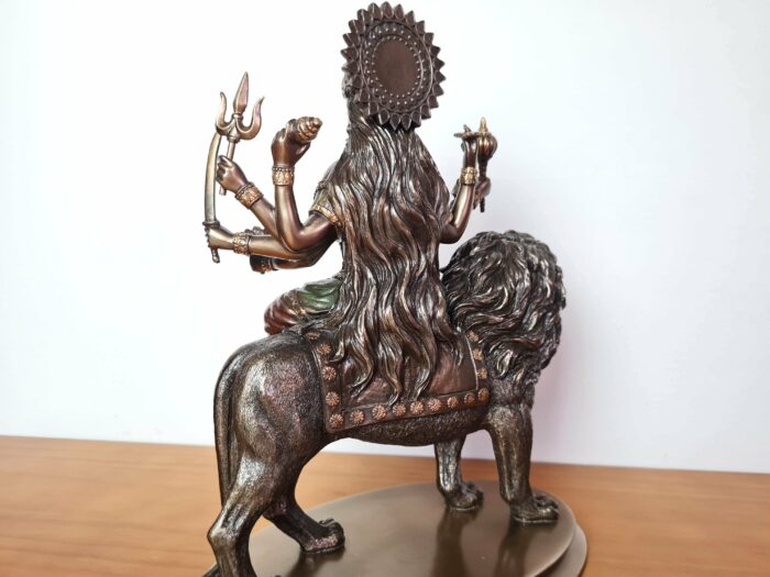 Estátua de Deusa Durga no Dawon 26cm by Veronese Design