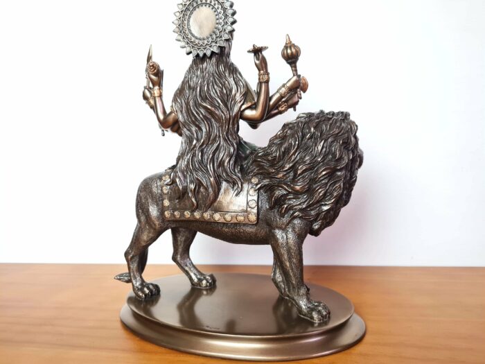 Estátua de Deusa Durga no Dawon 26cm by Veronese Design