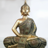Estátua de Buda tailandês pintura especial texturizada 50cm