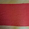 20241126_162919 Dupatta vermelha com fios bordados de lantejoulas
