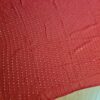 20241126_162923 Dupatta vermelha com fios bordados de lantejoulas