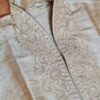Conjunto completo de vestuário para noivo em casamentos indianos ocre dourado