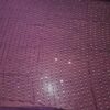 Dupatta roxa com fios bordados de lantejoulas