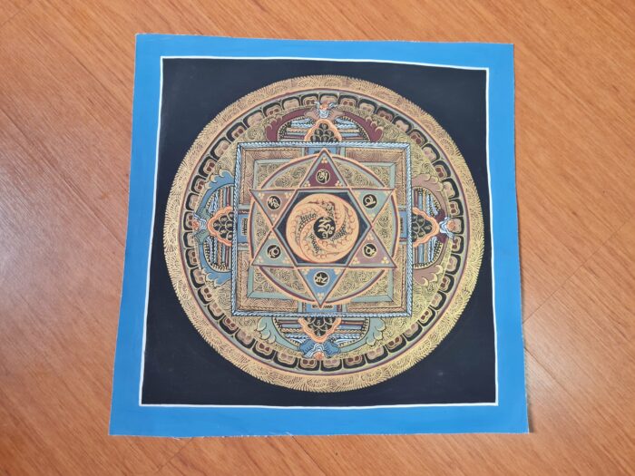 arte pintura em mandala - arte budista