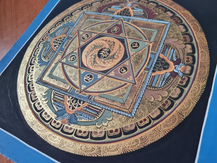 Mandala Yantra de Proteção e Equilíbrio para meditação