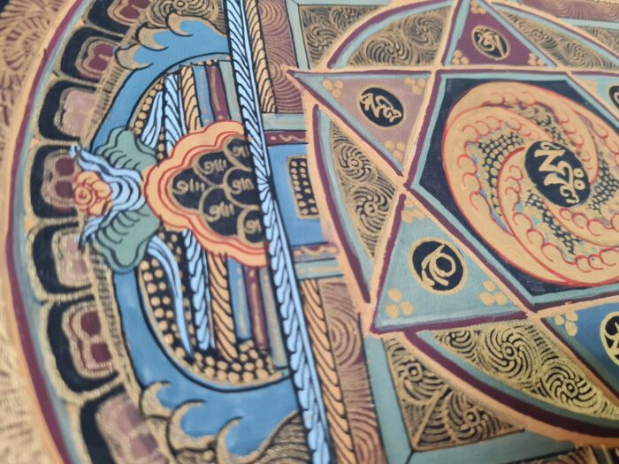 Mandala Yantra de Proteção e Equilíbrio para meditação