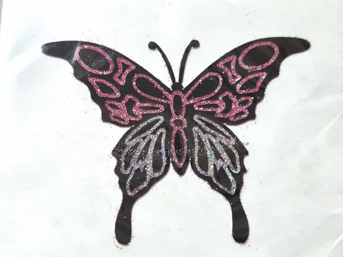 20250212_150606 Tatuagem adesiva indiana de borboleta rosa e lilás II