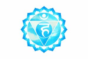 Chakra da Garganta (Vishuddha) 📍 Localização: No centro da garganta, na altura da laringe