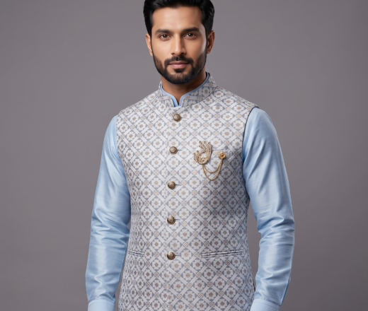 Sherwani conjunto completo indiano para festas indianas, para homens