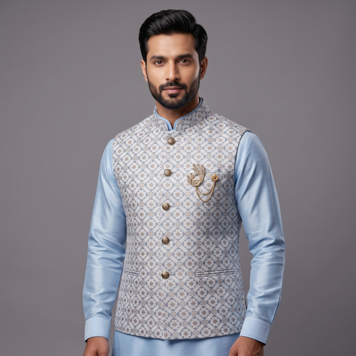 Sherwani conjunto completo indiano para festas indianas, para homens