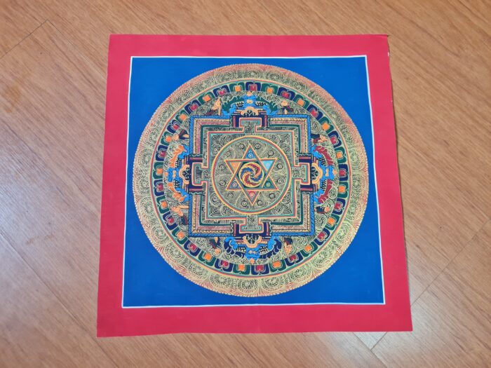 mandala pintada a mão para meditação