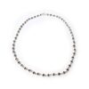 Kanthi Shyam Black Tulasi com acabamento em prata 925