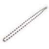Kanthi Shyam Black Tulasi com acabamento em prata 925