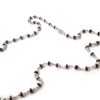 Kanthi shyam black tulasi com acabamento em para 925