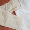 Conjunto completo 3 peças para casamentos indianos amarelo perolado